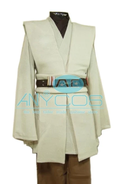 Костюм для косплея из фильма Звезда Wa Kenobi форма джедая туника наряд плащ халат