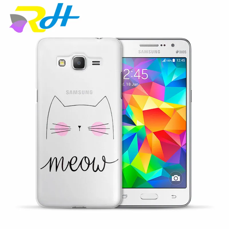 Мягкий чехол из ТПУ для Samsung Galaxy S8 с пандой и котом S9 S7 Edge Plus J3 J5 J7 2016 2017 оболочка