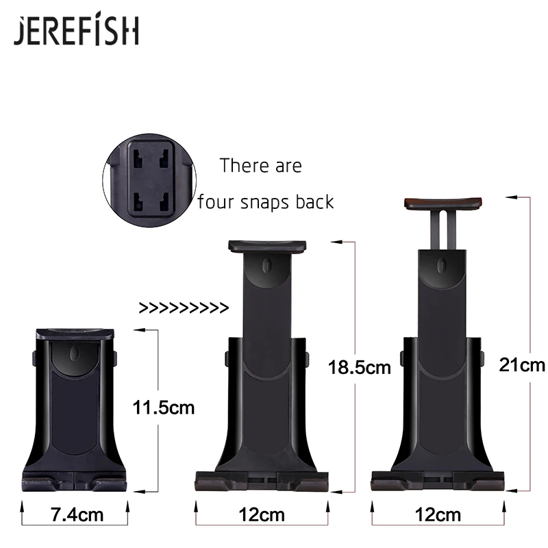 Автомобильный держатель JERERFISH для планшета 7 10 дюймов универсальная подставка