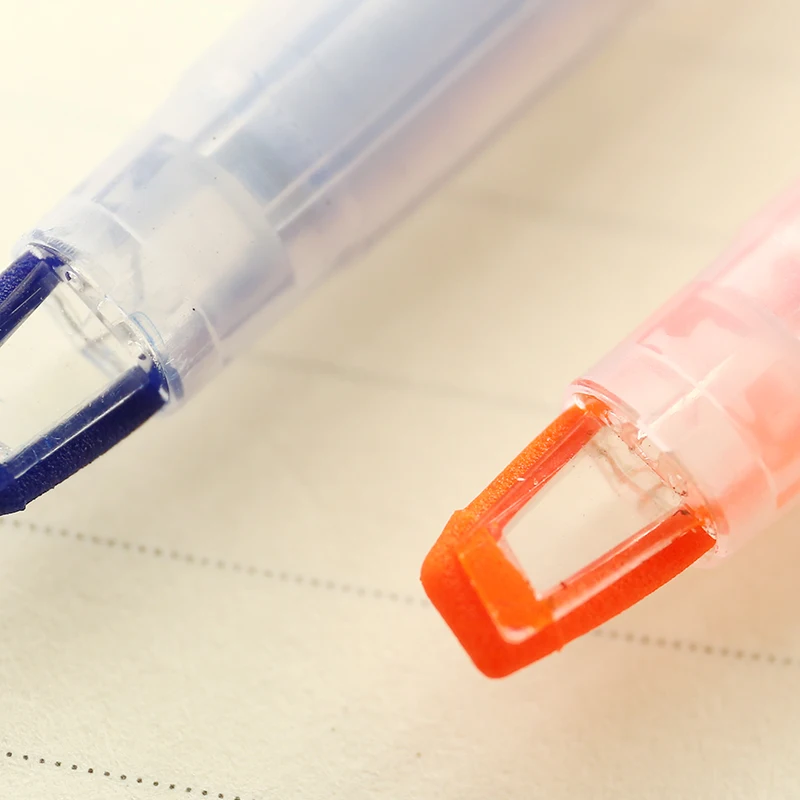 8 шт./лот маркеры для книг с двумя головками ключей канцелярские принадлежности