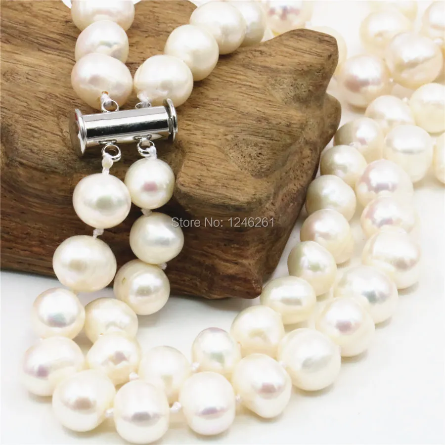 Жемчуг Женский 2 ряда 7-8 мм для ожерелья | Украшения и аксессуары