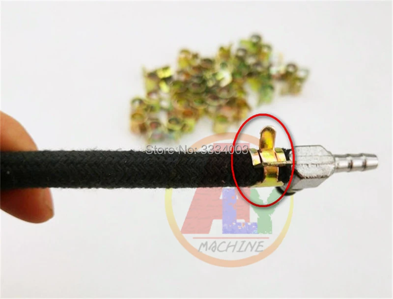 7 мм дизельная топливная трубка возврата масла обруч герметичный Масляный шланг