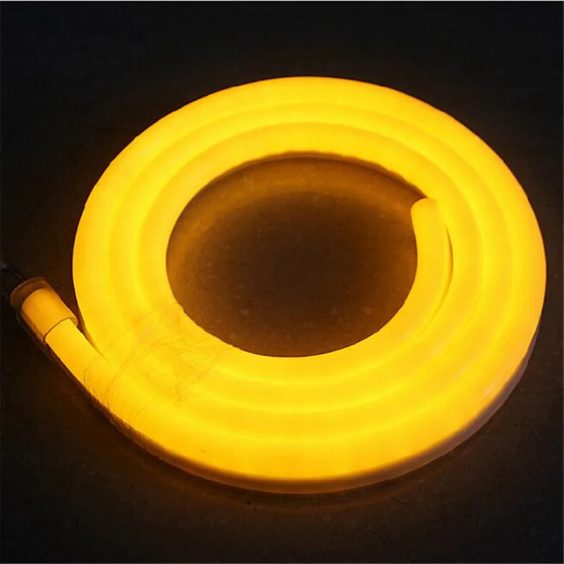 Гибкий светодиодный неоновый светильник 50 м 2835 SMD светодиодная неоновая полоса