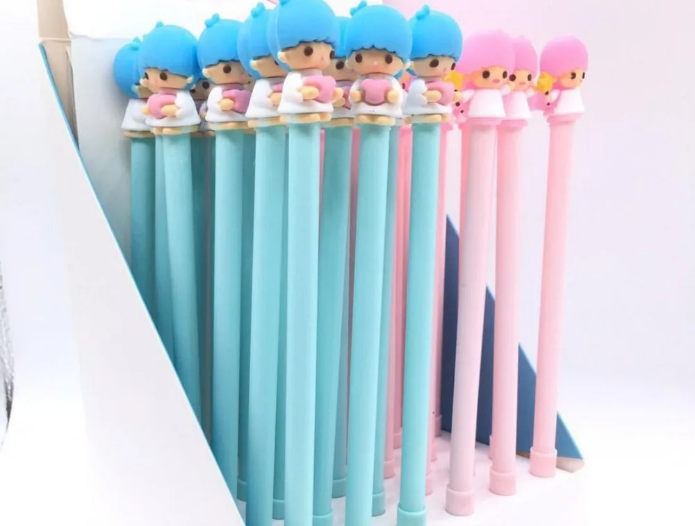 Новая Корейская Милая мультипликационная гелевая ручка с углом в форме звезды