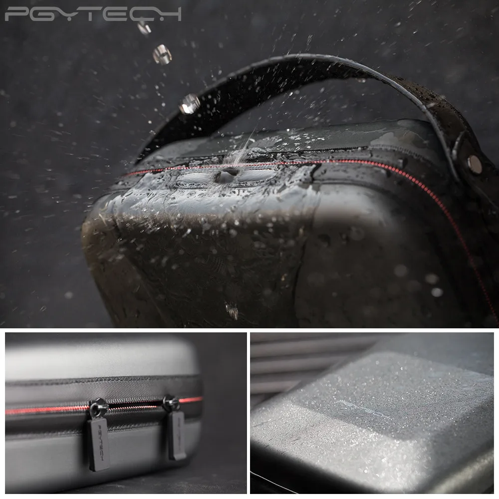 PGYTECH Mavic air bag водонепроницаемая сумка портативный чехол PU на плечо для DJI Air drone