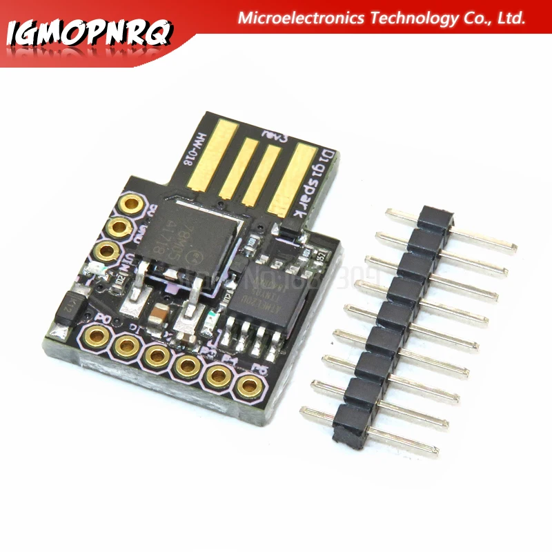 20 шт. Digispark kickstarter макетная плата ATTINY85 модуль для arduino usb | Электронные компоненты и
