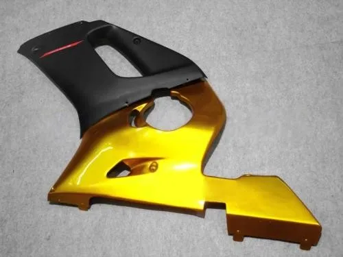 Мотоцикл обтекатель комплект для Yamaha YZFR6 98 99 00 01 02 YZF R6 YZF600 1998 2000 2002 ABS Золотой Черный обтекатели комплект+ 7 подарки YD25