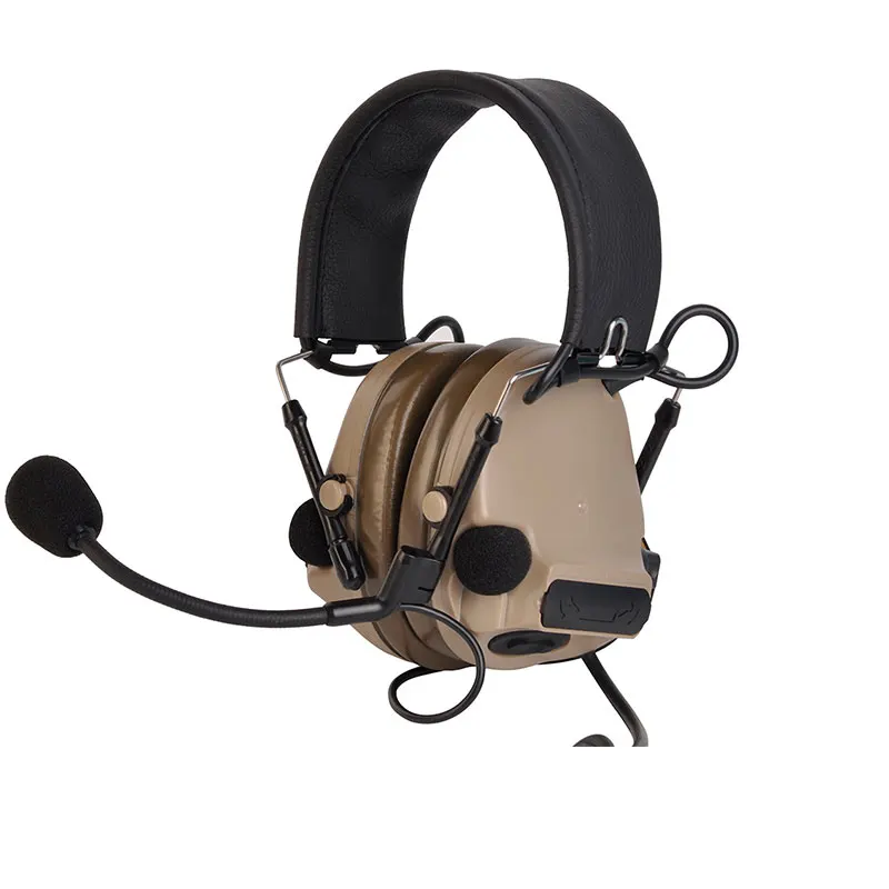 Z051-DE Z Tac Peltor тактическая гарнитура Comtac III активный пикап шумоподавление страйкбол стрельба наушники тактическая гарнитура Softair - Цвет: Z051-DE
