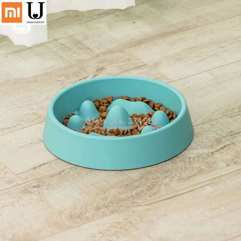 Умный дом X Pet медленная миска для еды Тедди Золотая шерсть большая собака класса PP материал безопасный и нетоксичный контейнер