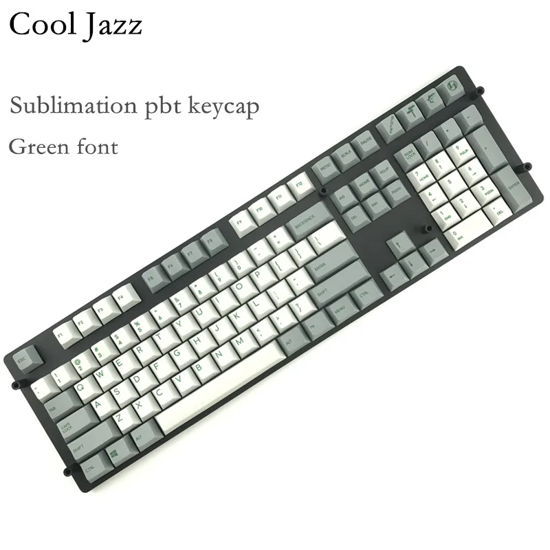 Крутая механическая клавиатура pbt Cherry mx для Jazz колпачки ключей 151 краситель с
