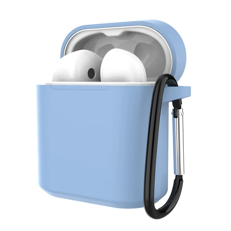 Силиконовый мультяшный беспроводной Bluetooth чехол для наушников AirPods аксессуары