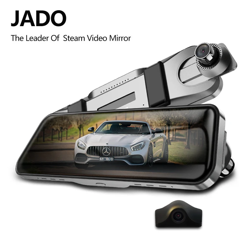 Автомобильный видеорегистратор JADO D820s X1 с зеркальным зеркалом заднего вида