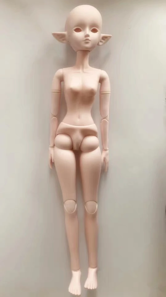 Whole doll DIY Plastic doll 24 joints ball joint doll 58 cm height - Цвет: Whole doll