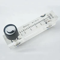 100 1000mlmin lzm 6t acrylic panel water liquid flowmeter rotameter with control valve push in fit 6mm tube