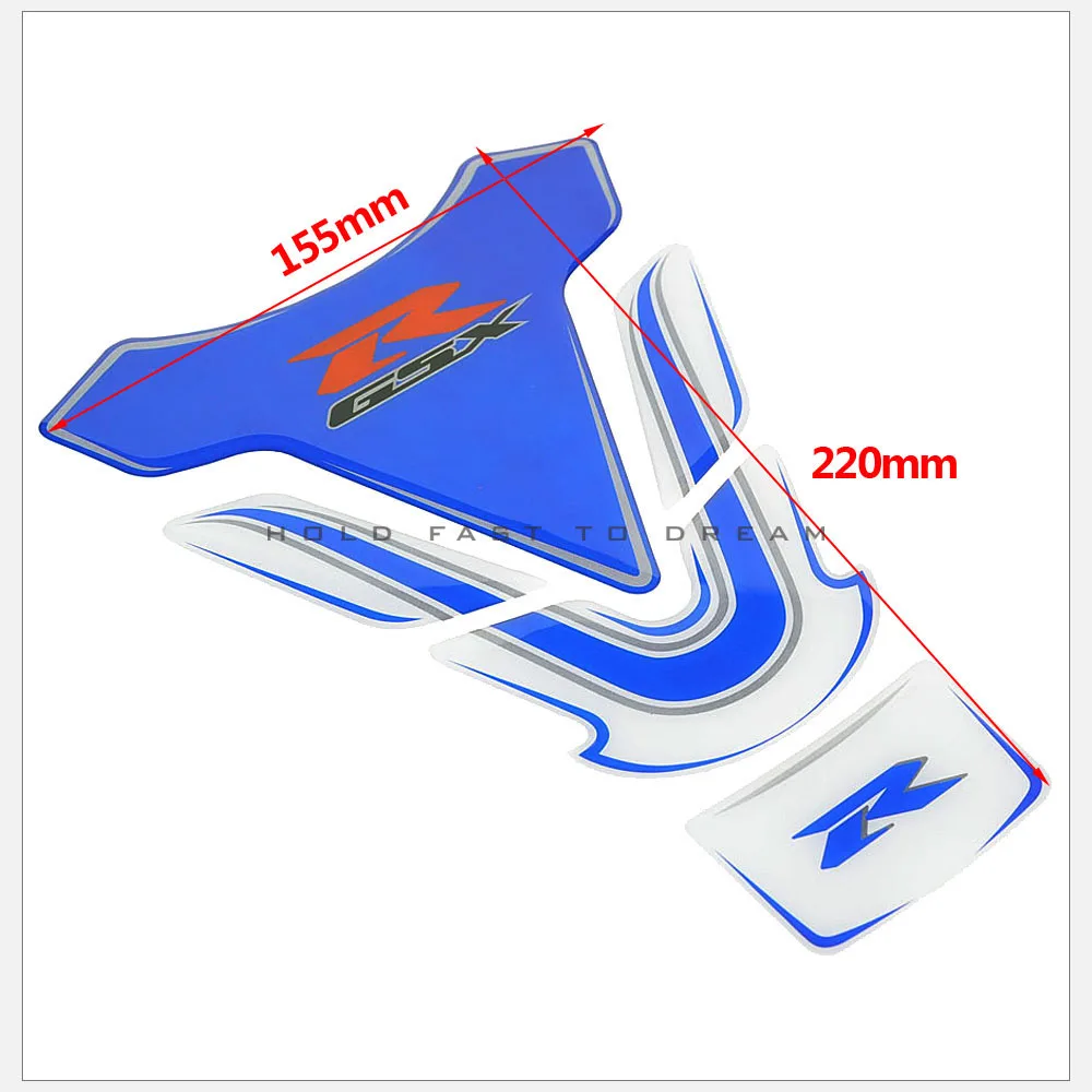 3D бак мотоцикла Pad Protector Наклейка Мотокросс Tankpad GSXR наклейки чехол для Suzuki gsx r 600 750
