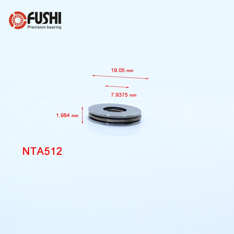 NTA512 + 2TRA дюймовый Упорный игольчатый роликовый подшипник с двумя шайбами TRA512 7 92*19