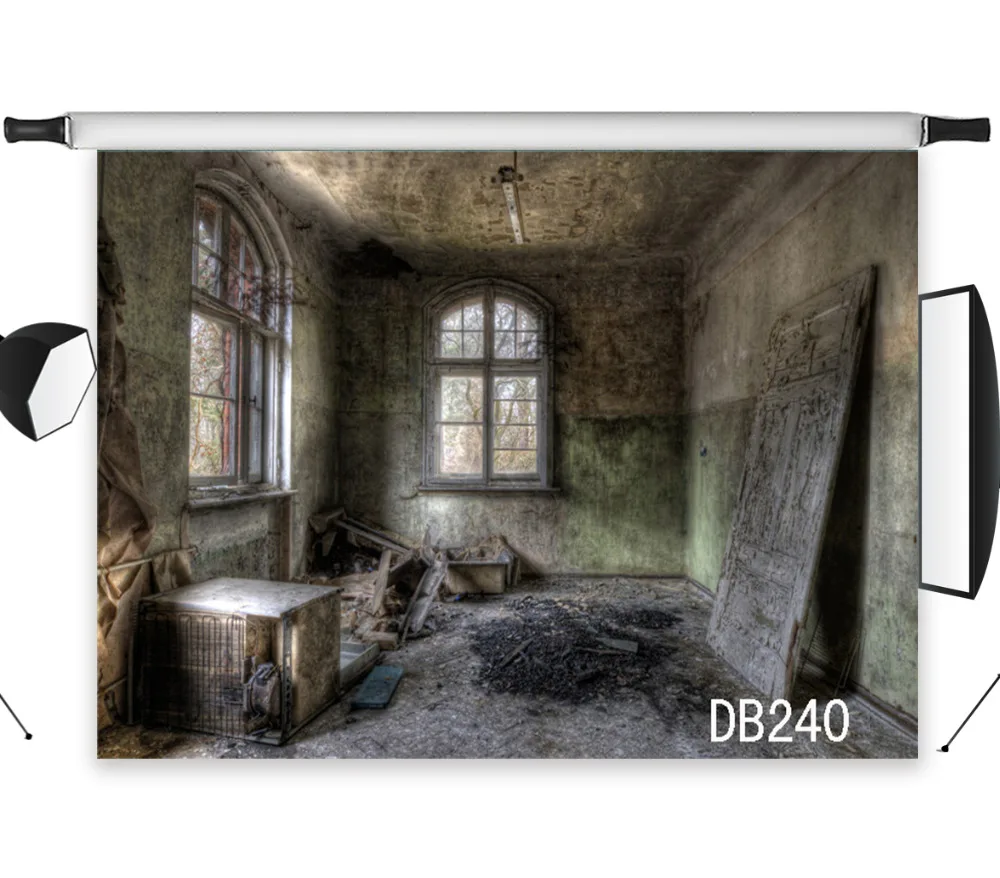 Фотофоны из полиэстера и винила для фотосъемки с изображением грязной старой