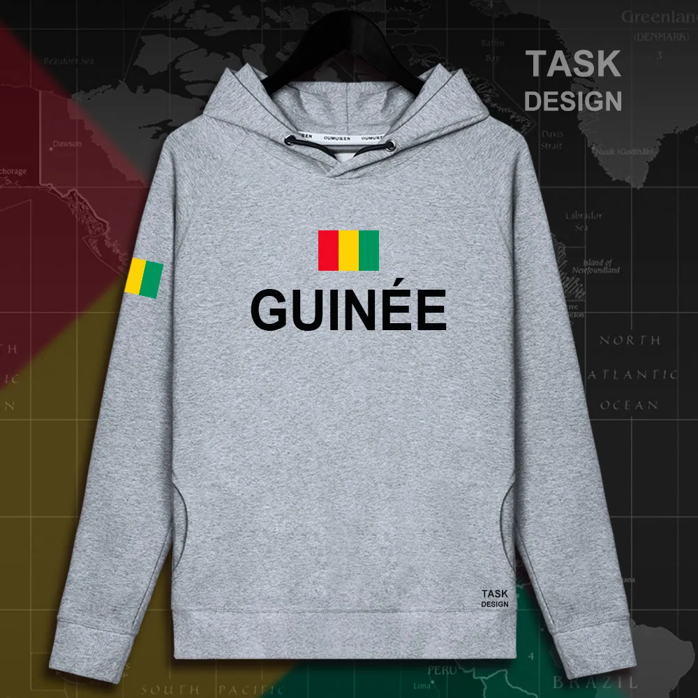

Republic of Guinea GIN Guinean GN mens hoodie pullovers hoodies men sweatshirt streetwear clothing Sportswear tracksuit natiion