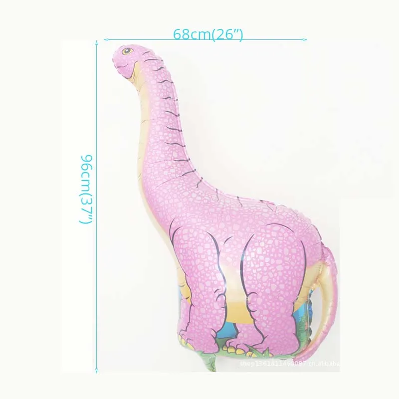 1pcs balloon Вечерние принадлежности динозавр бумажный шарик одноразовые трубочки набор посуды день рождения детей, мальчика вечерние украшения джунгли Вечерние - Цвет: 1pcs balloon