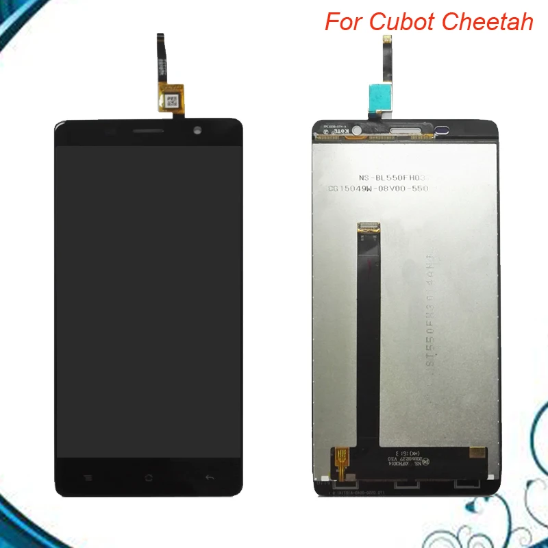 ЖК-дисплей для Cubot Cheetah + дигитайзер сенсорного экрана в сборе замены