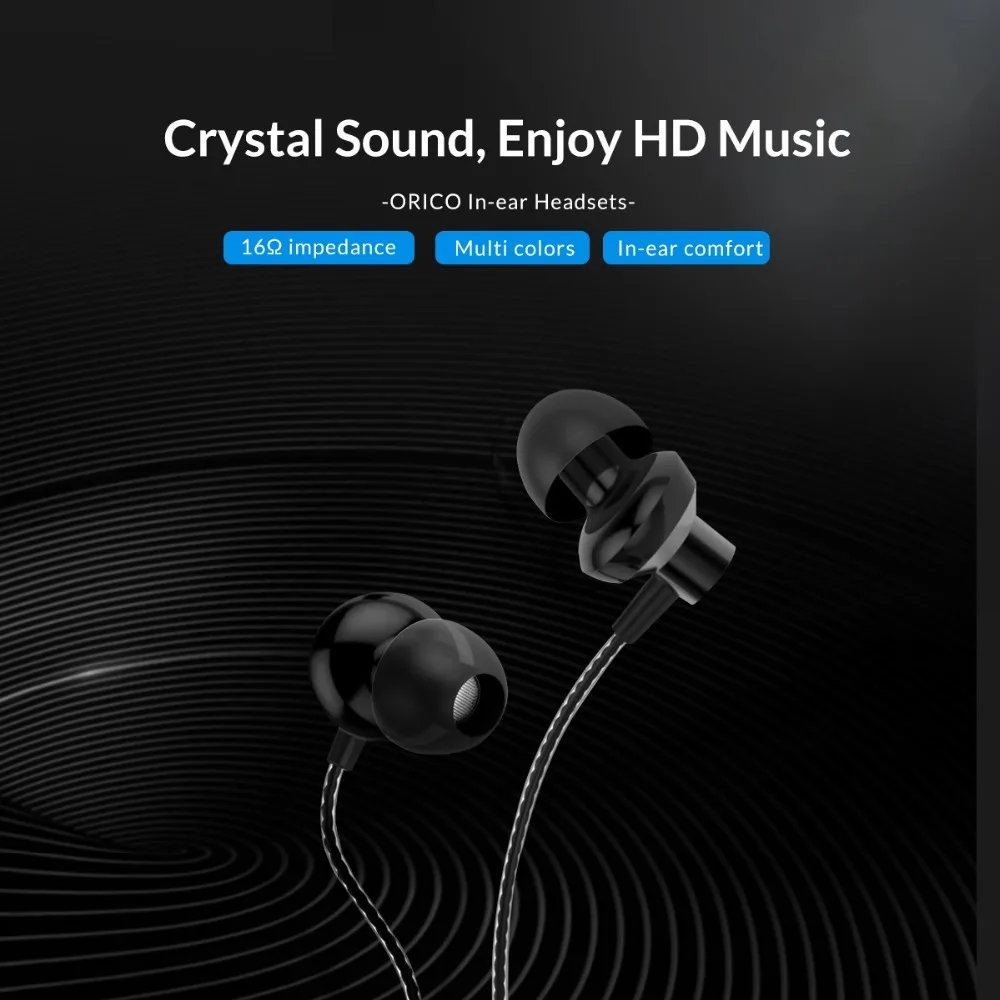 ORICO стерео бас наушники-вкладыши Hifi наушники спортивные наушники с микрофоном наушники для iPhone huawei xiaomi samsung