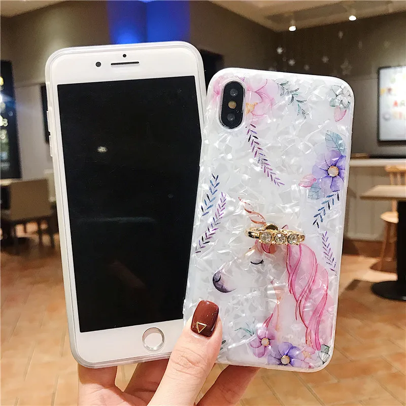 DISCASE мода мечта раковины чехол для телефона iphone XS MAX XR X 6 6s 8 7 plus цветок милые