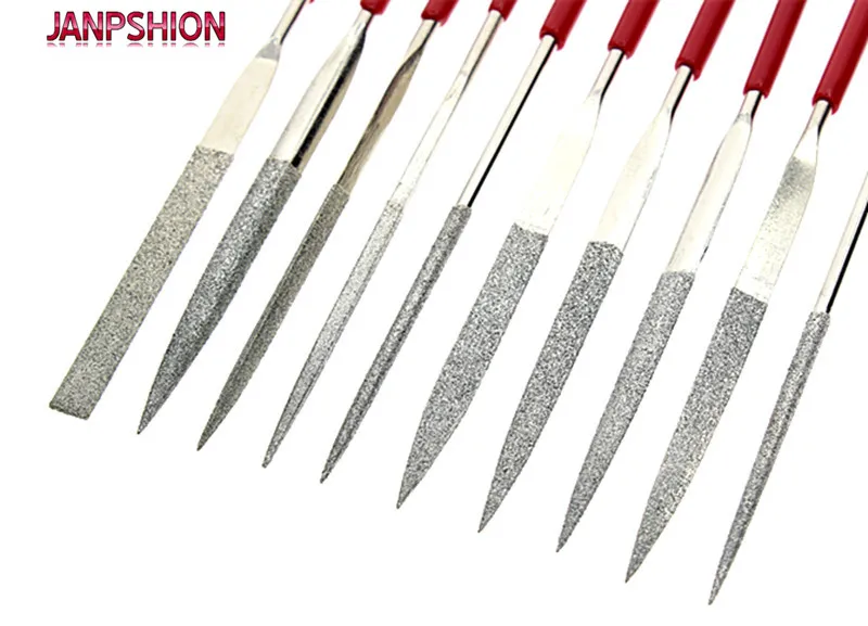 Набор алмазных мини иголок 10 шт./компл. 140 мм ручные инструменты для керамического
