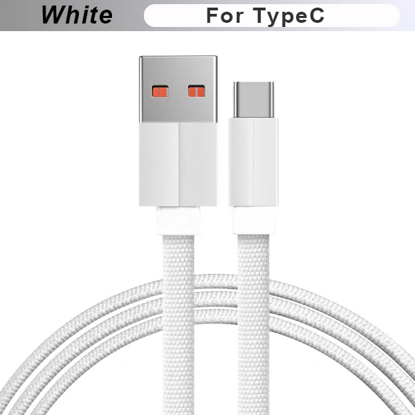 FBYEG 3A usb type-C кабель Micro Usb кабель для iphone Andriod Tpye-C провода Дата кабели для Xiaomi Redmi Note 7 USB-C - Цвет: White for Type C