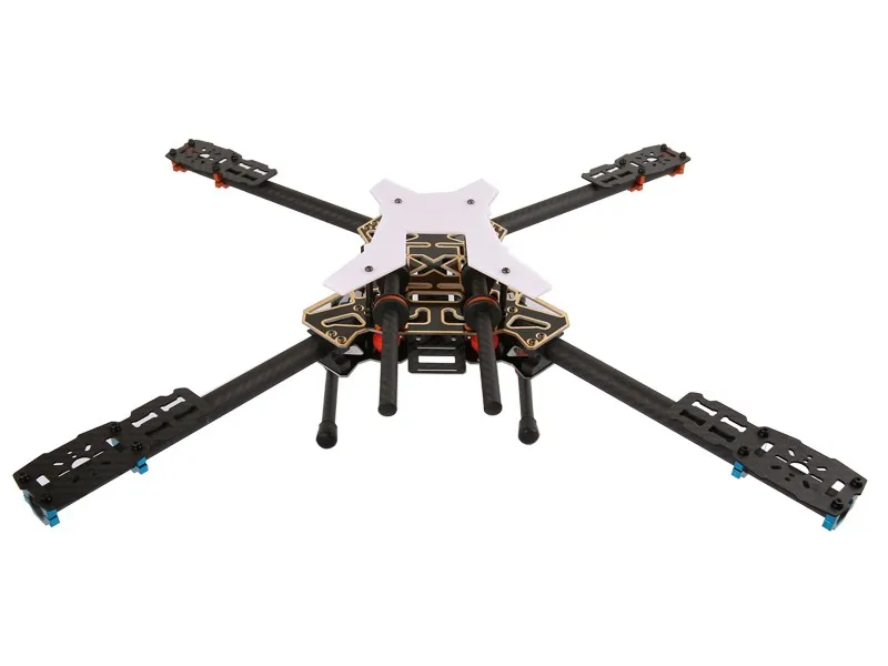 DIY FPV Квадрокоптер Alien 550 задняя Складная рамка из углеродного волокна для