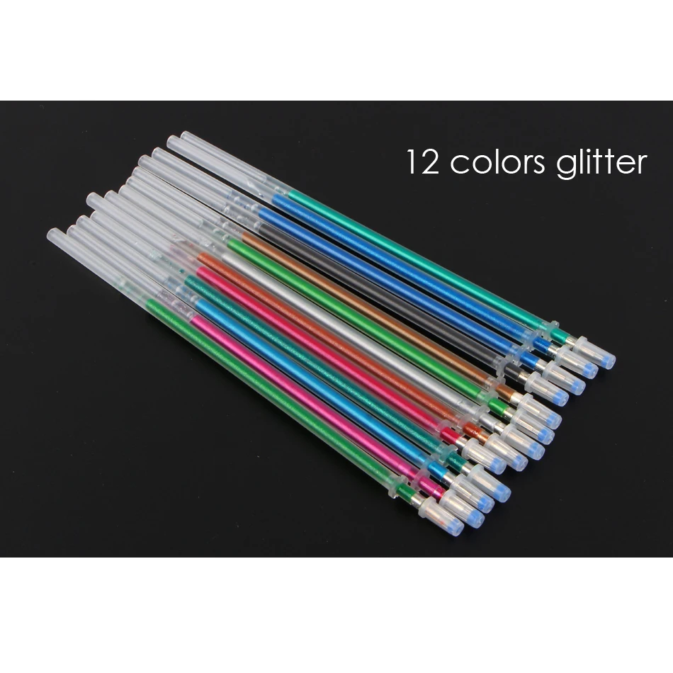 Стержни для письма детей 36 цветов|colors gel pen|sign pengel pen ink |