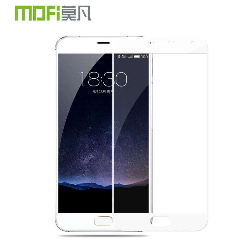 Meizu pro 5 стекло закаленное MOFi Оригинал pro5 Защитная пленка для экрана полное