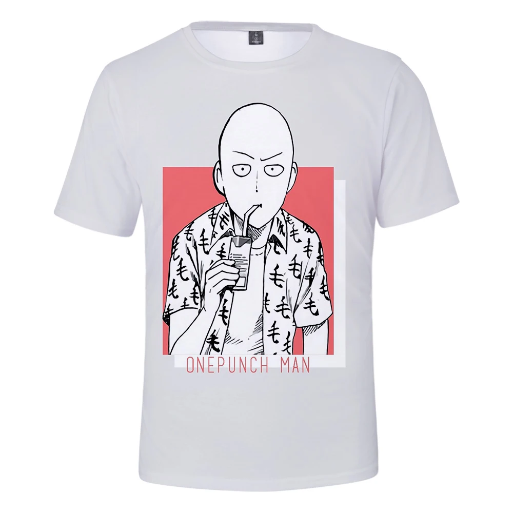 Женские/мужские футболки с 3D принтом One Punch Man Season 2 модная летняя футболка