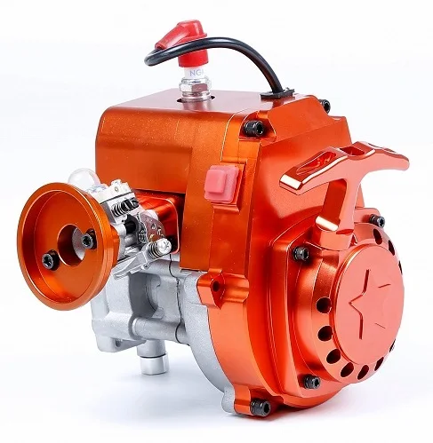 32cc 4 Болтовой двигатель с Walbro Carb 1197 и свечей зажигания NGK для 1/5 HPI BAJA 5B 5sc LOSI 5t DBXL FG