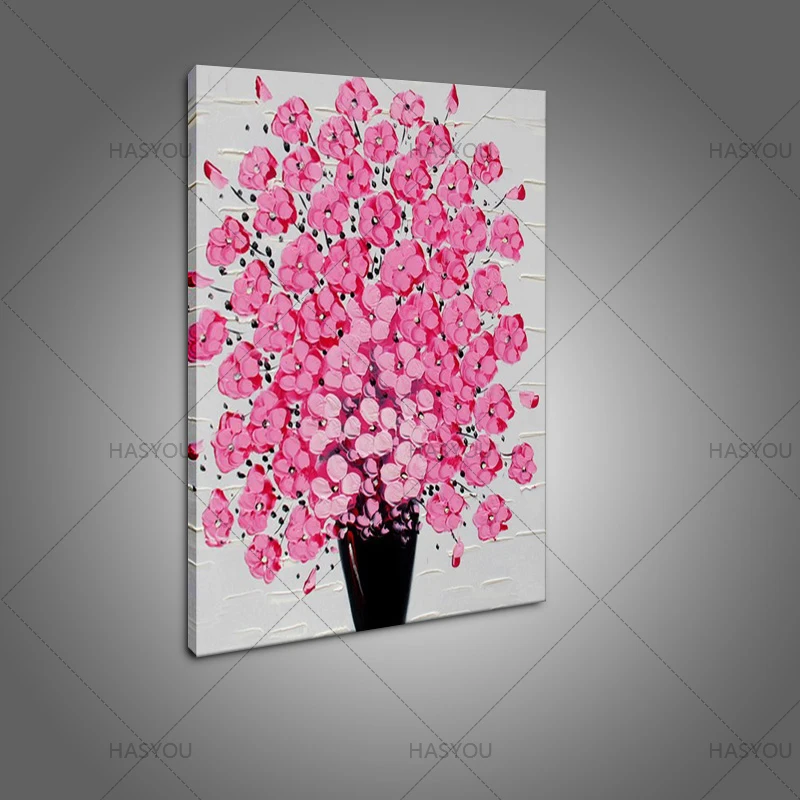 Картина маслом без рамки 4 цвета|modern paintings flowers|knife flower paintingmodern |