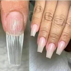 10 шт.лот Fibernails стекловолокно для наращивания ногтей акриловые Типсы маникюрный салон набор инструментов для ухода за ногтями оборудование для дизайна ногтей