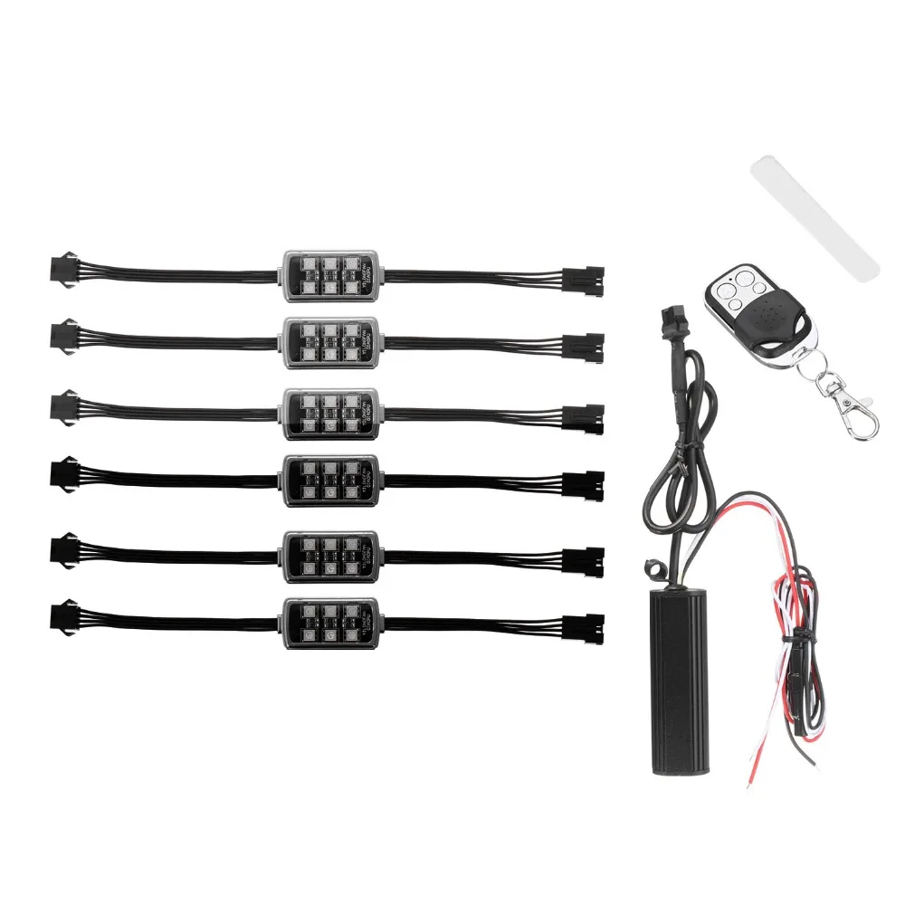 Беспроводной светодиодный RGB светильник с дистанционным управлением для