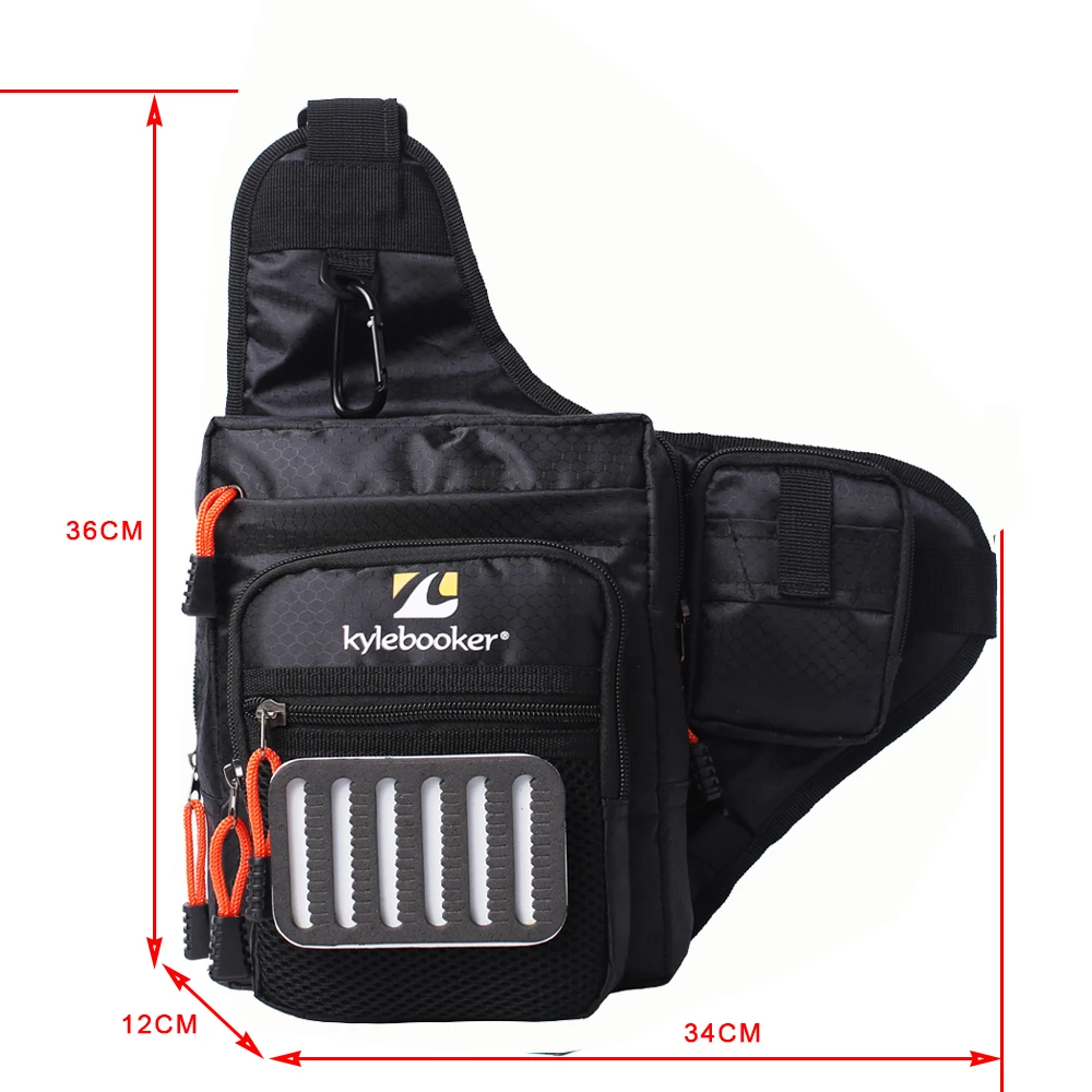 New Men's Fly Fishing Gear Satchel Bag Multi-Purpose Shoulder Messenger Outdoor Sport Lure Bags Pesca Tackle Waist | Спорт и