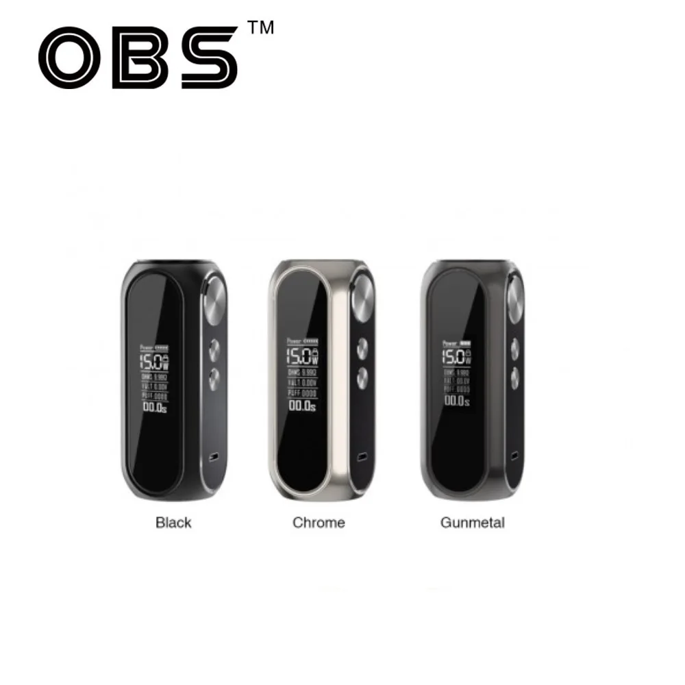 Оригинальный бокс мод OBS Cube VW с батареей 3000 мАч максимальная выходная мощность 80