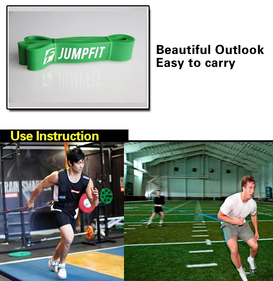 Тянущиеся латексные полоски для тела CrossFit тянущиеся спортзала 4 5 см зеленая