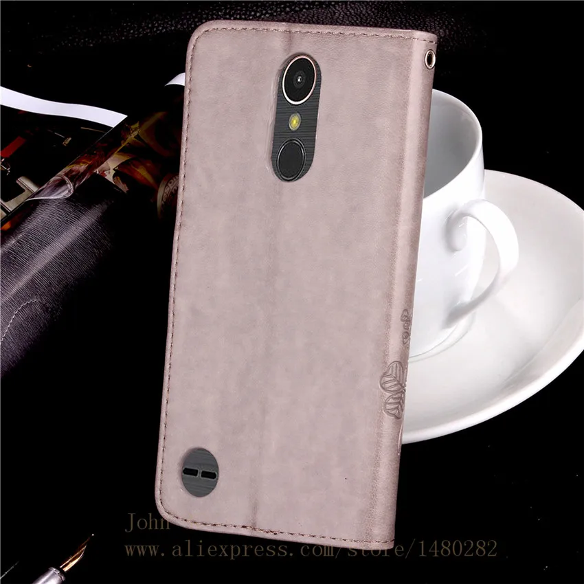 TopArmor Embossed PU Leather Phone Cover For LG LV5/K10 2017 Stand Card Flip Wallet Shell K10 Case | Мобильные телефоны и
