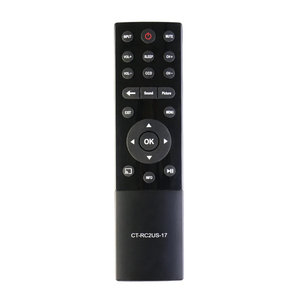 Новый светодиодный пульт дистанционного управления для TOSHIBA Smart 4K HDTV TV 43L621U 65L621U