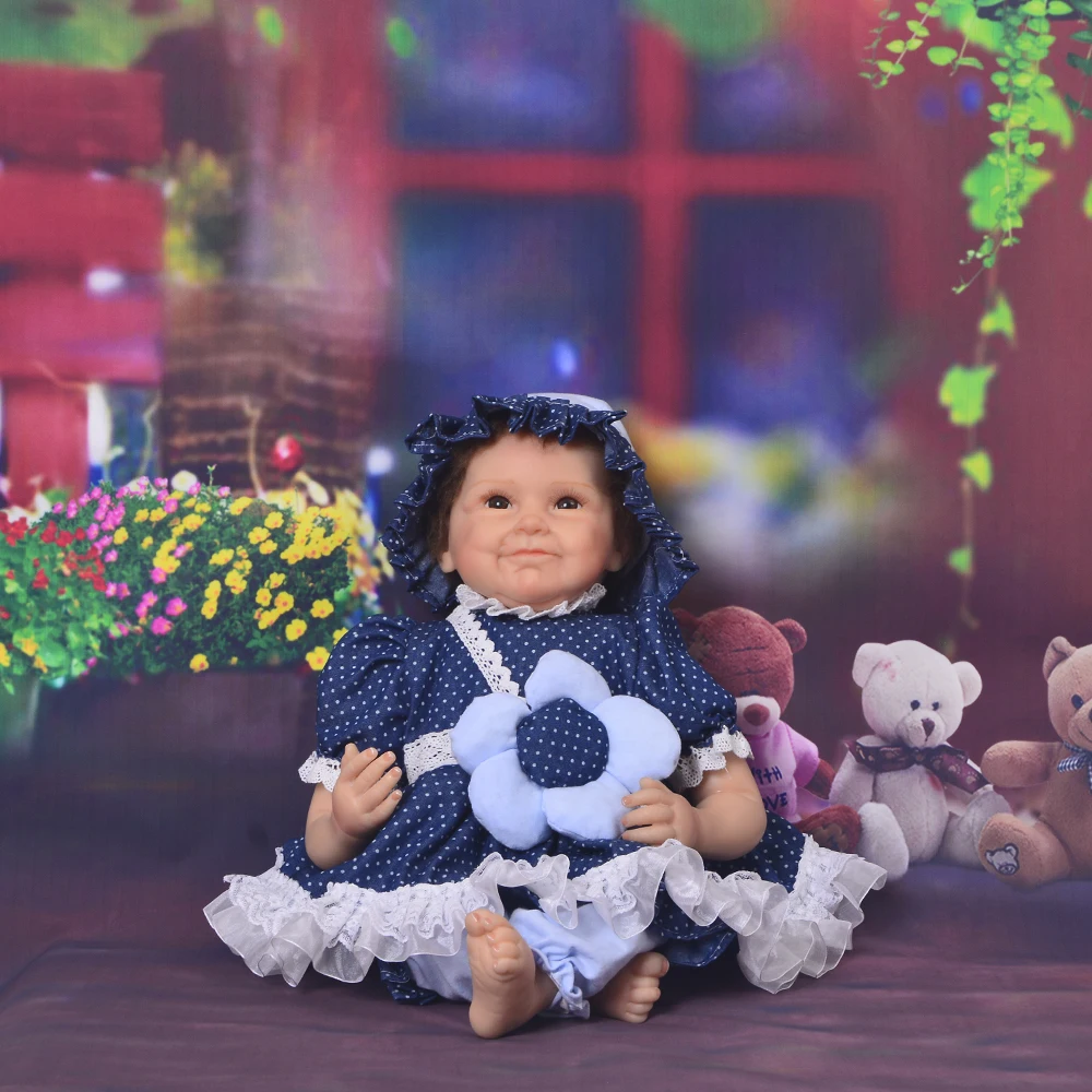 Настоящая живая кукла Bebe, Реборн, игрушки 22 дюйма, 55 см, мягкий хлопок, тело bebe, Реалистичная кукла rebon bonecas, девочка, Реборн, куклы, подарок
