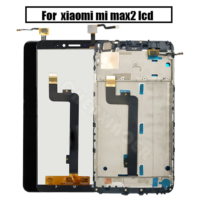 6.44-дюймовый ЖК-дисплей IPS с разрешением 1920х1080 для XIAOMI MI MAX 2 сенсорным экраном для Max2 Mi Max дигитайзером с рамкой замены деталей.