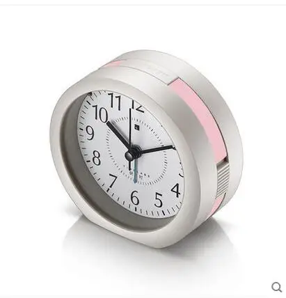Музыкальный будильник, креативные бесшумные прикроватные круговые повтора, студенческие часы, Громкий будильник, бесшумные кварцевые настольные часы