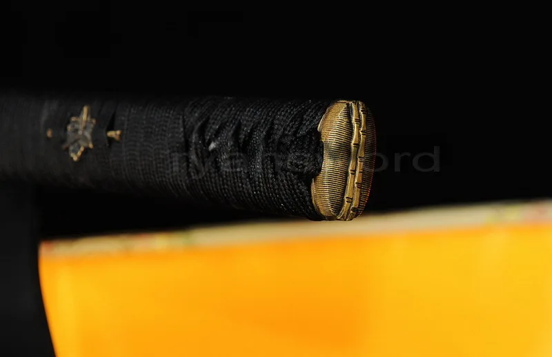 

TOP CLASSICAL 1095 CARBON STEEL+FOLDED STEEL+IRON CLAY TEMPERED+ABRASIVE JAPANESE KATANA SWORD