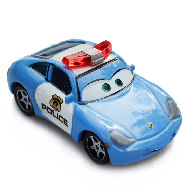 Дисней Pixar машины полицейские литой под давлением металлический автомобиль 1:55