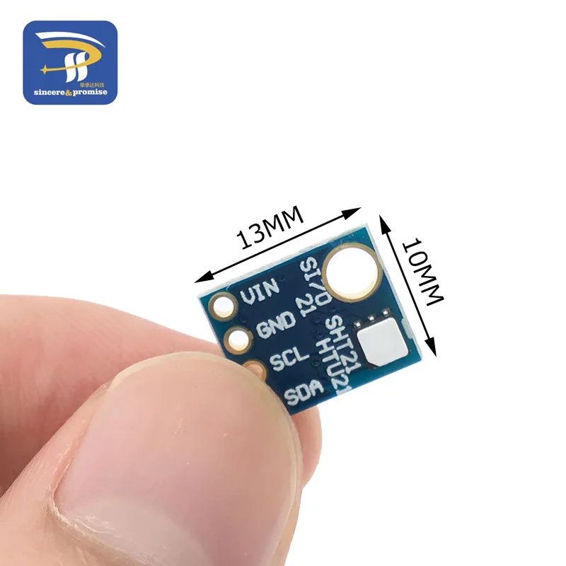 Датчик влажности с интерфейсом IEC IIC Si7021 промышленный Высокоточный GY-21 модуль датчика температуры низкая мощность CMOS 3-5 В