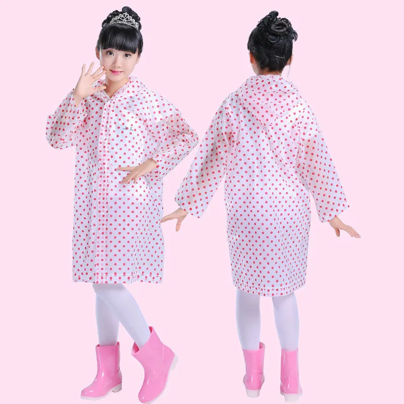 Детский дождевик непромокаемая одежда для одного человека прозрачное пончо в