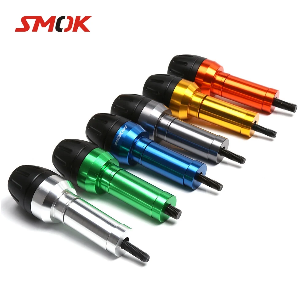 SMOK мотоцикл выхлопной крушение ползунки падение защита для Yamaha Xmax 250 Aerox NVX по Nmax 155 MT 125 Honda MSX125 X-adv Z750