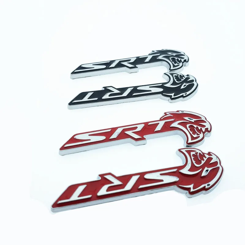 2 шт./компл. автомобильный Стайлинг SRT HELLCAT головка маленькая металлическая